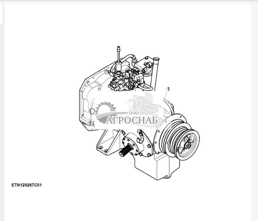 Картер коробки передач двигателя, Tier 2 и Final Tier 4 